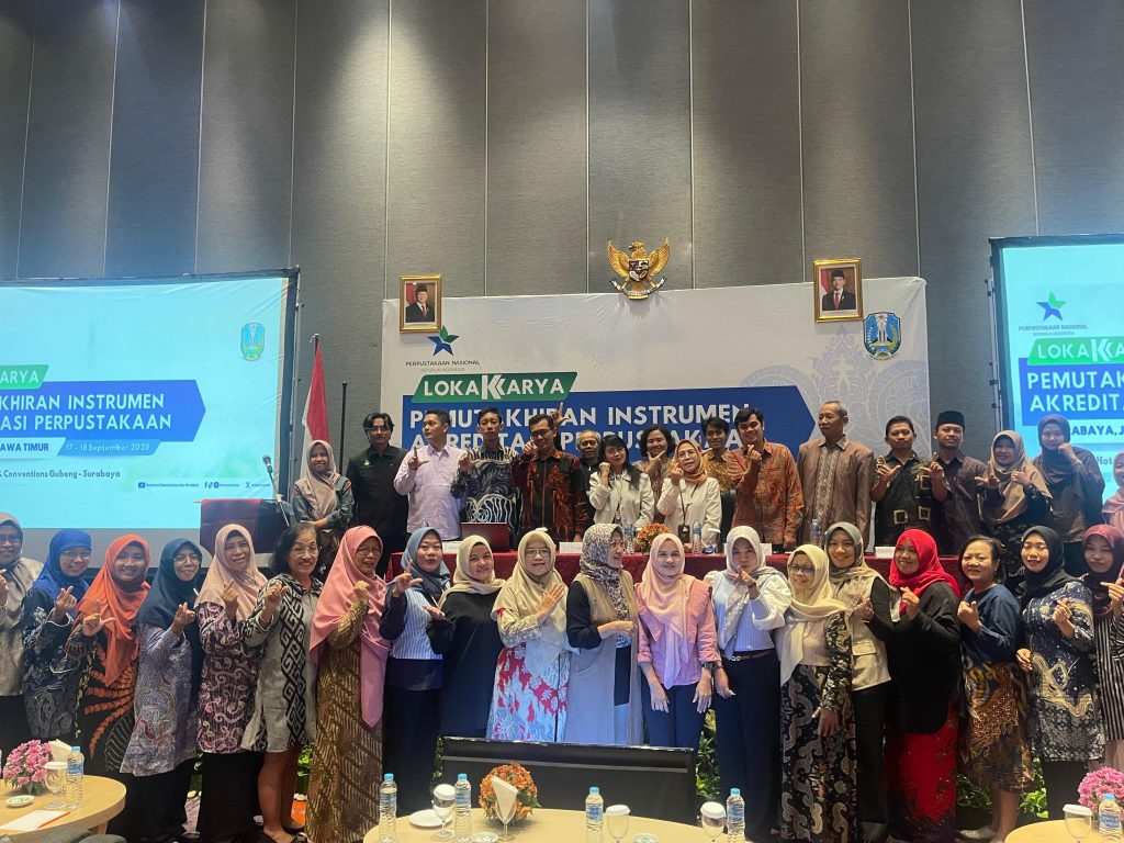 Lokakarya Akreditasi Perpustakaan Digelar di Surabaya: Perpustakaan Nasional RI dan Disperpusip Jatim Perkuat Standar Pengelolaan Perpustakaan